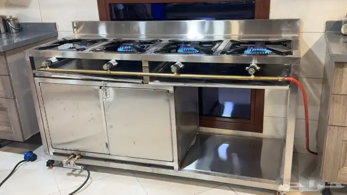معدات مطاعم طولات غزات افرن جاز غاز 75
