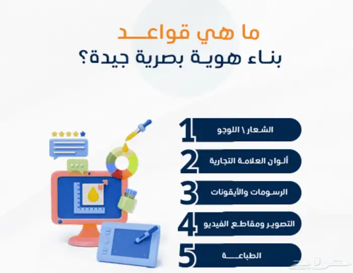 بناء هوية بصرية تجاريه موثقين لدى الوزاره وسعوديين 0