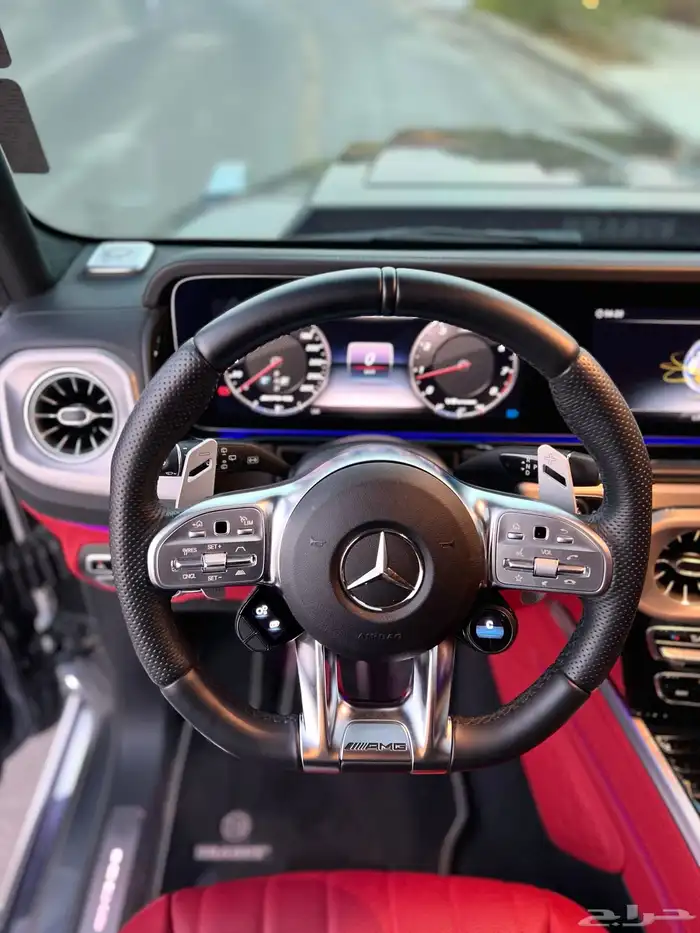 جي كلاس G63 سلفر بكج 2020 جفالي مالك اول سعودي وكالة 23
