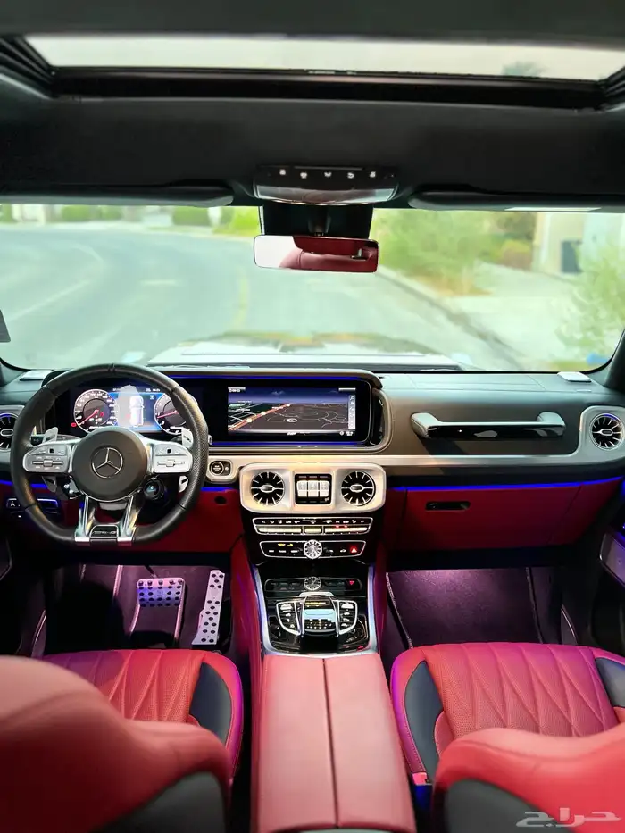 جي كلاس G63 سلفر بكج 2020 جفالي مالك اول سعودي وكالة 38
