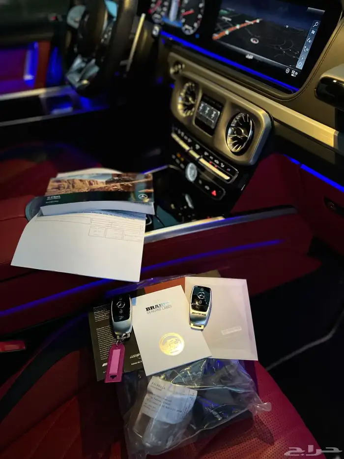 جي كلاس G63 سلفر بكج 2020 جفالي مالك اول سعودي وكالة 45