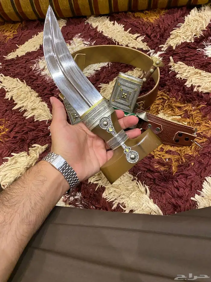 خنجر حك زراف وافيه 3