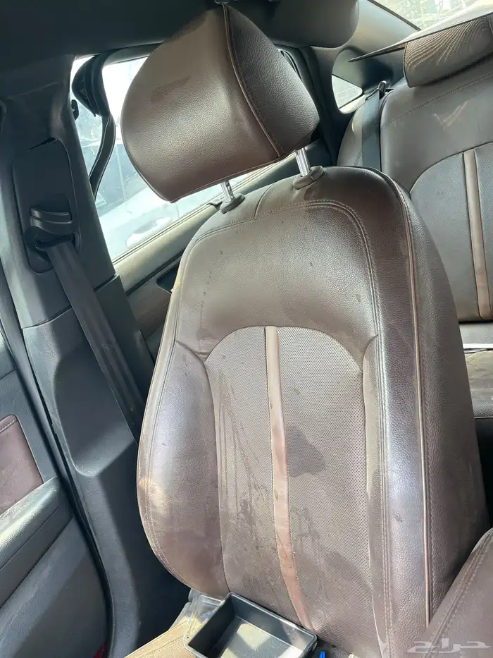 داخلية سوناتا 2018 جلد بني 10