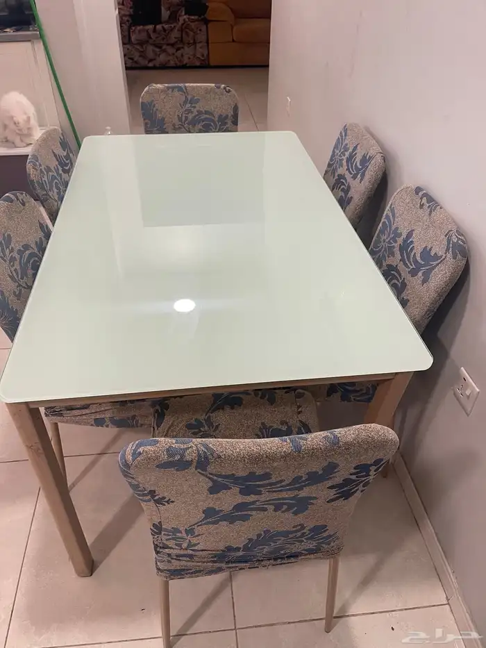 طاولة طعام 6 كراسي 2