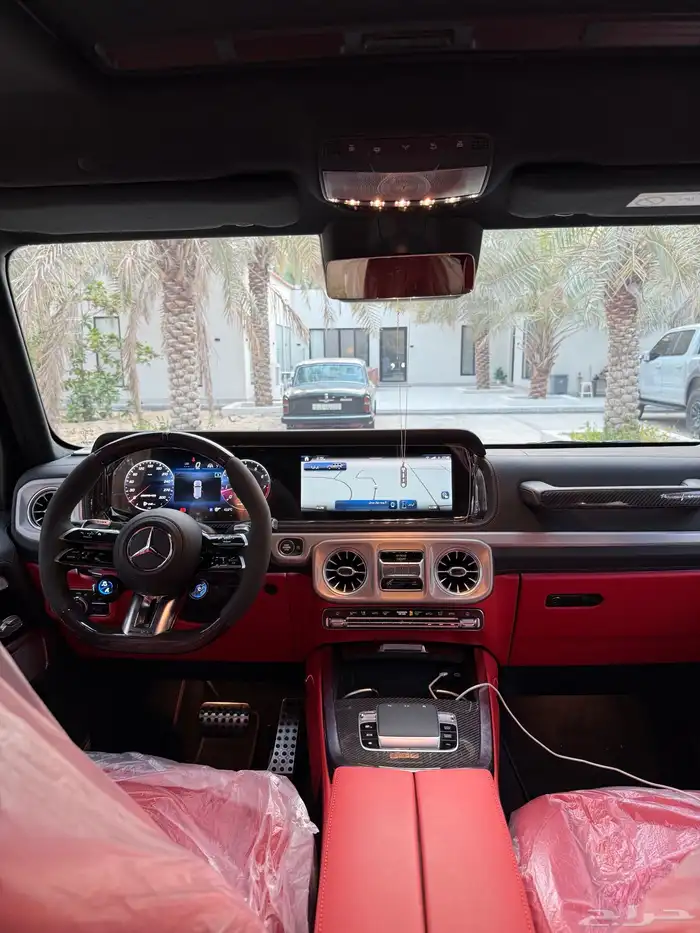 مرسيدس G63 2025 جفالي فل الفل دبل نايت بكج طلبيه خاصه 28