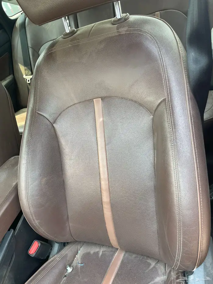 داخلية سوناتا 2018 جلد بني 6