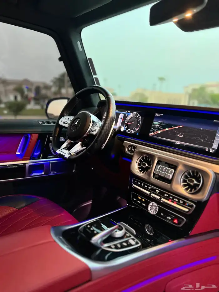 جي كلاس G63 سلفر بكج 2020 جفالي مالك اول سعودي وكالة 44