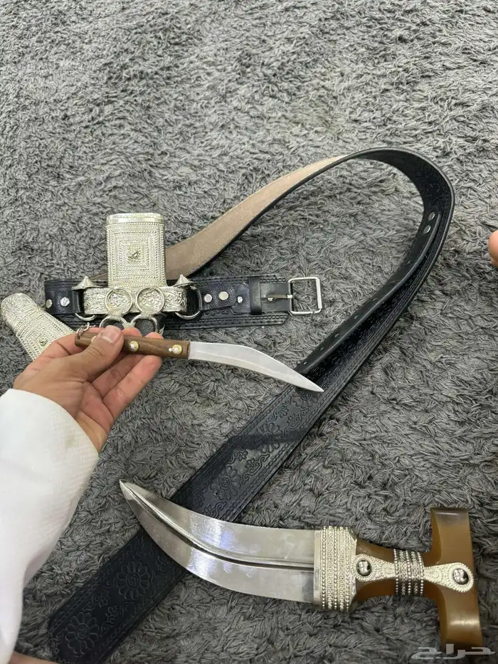 جنبيه خنجر حك زراف مطرح 6 2