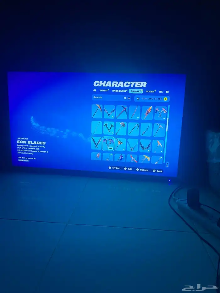 حساب فورت نايت للبيع اكس نعناع النادر و 101 سكن وطور زومبي 6