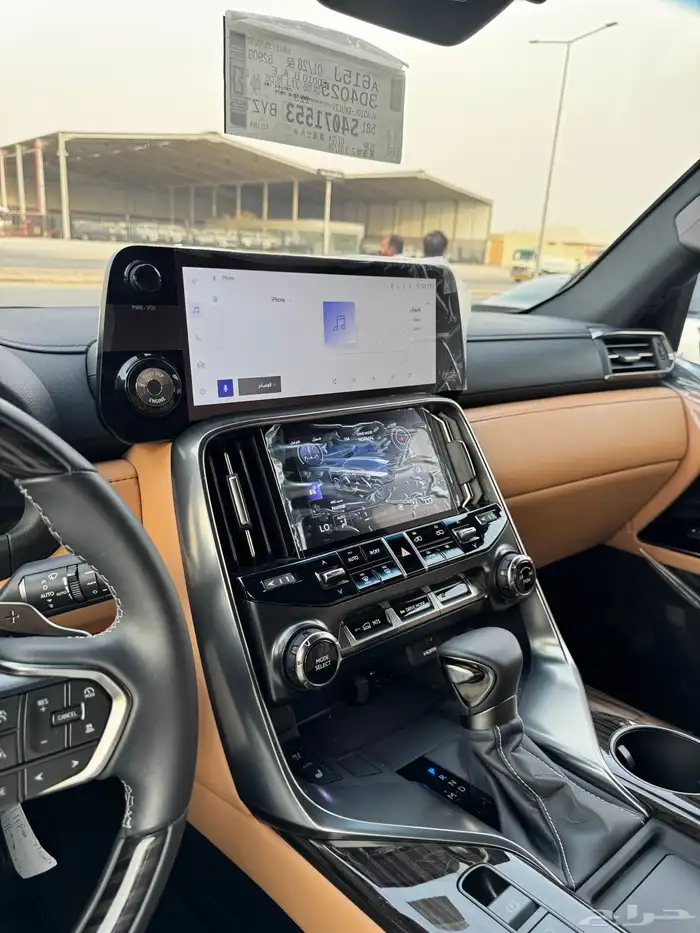 لكزس BB - LX600 - 2025 خليجي اسود عداد 12 الف فقط 12