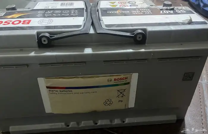 بطارية بحالة ممتازة من شركة بوش A800 2