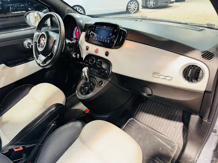 فيات 500 C موديل 2021 فل كامل سعودي 8