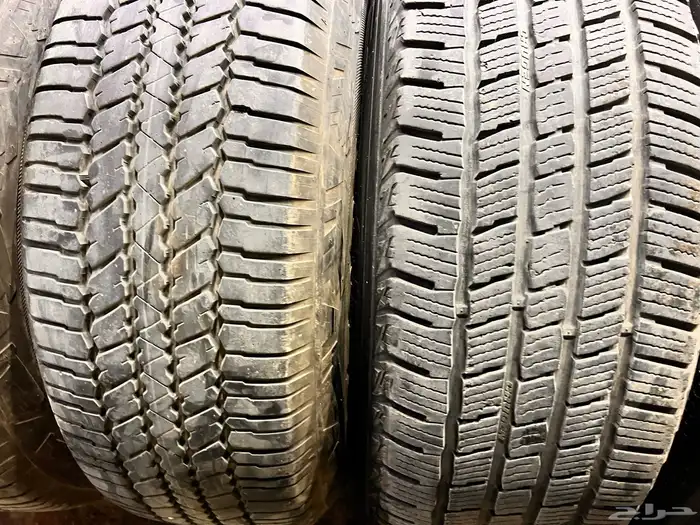 جنوط لنزو مقاس 18 مع كفرات مقاس 265 65 18 14