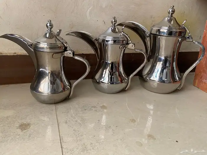 البيع طقم دلال العساف كوري حايل مقبض عريض 20