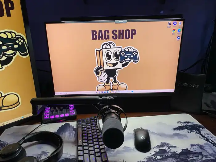 بيسي بي سي pc اخو الجديد ومعاه شاشه 180 هرتز منحنيه 2