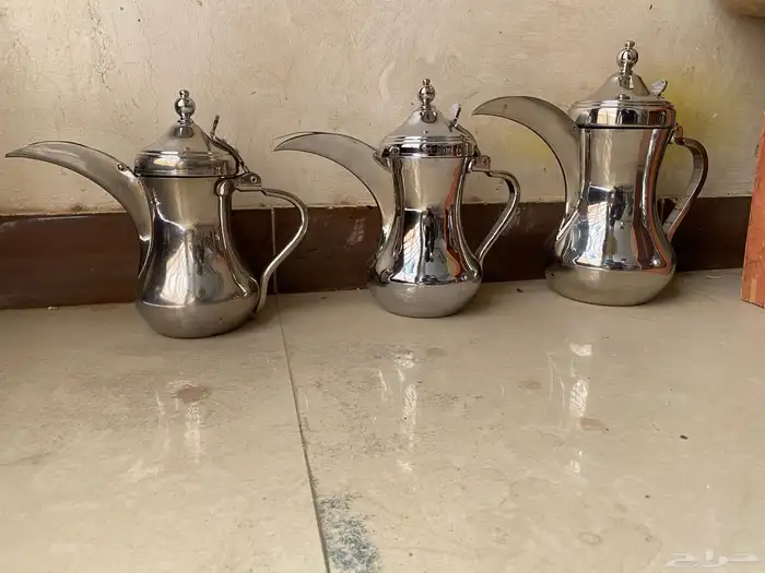 البيع طقم دلال العساف كوري حايل مقبض عريض 0