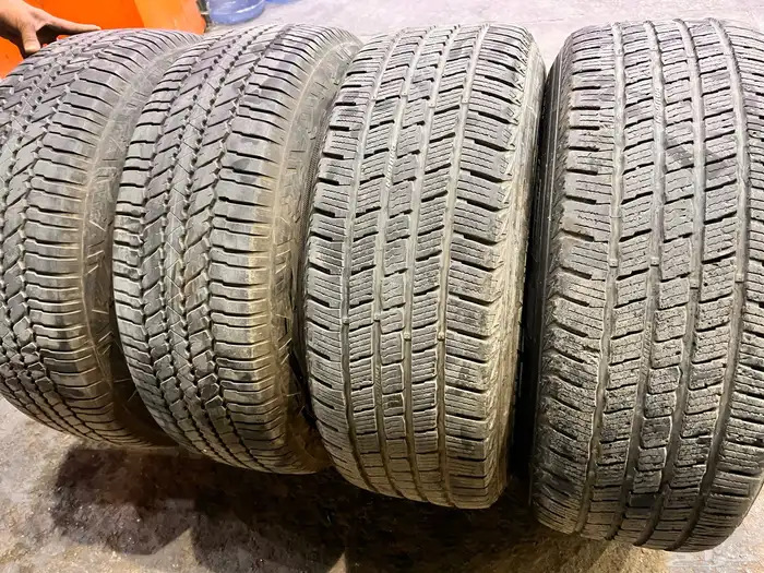 جنوط لنزو مقاس 18 مع كفرات مقاس 265 65 18 4