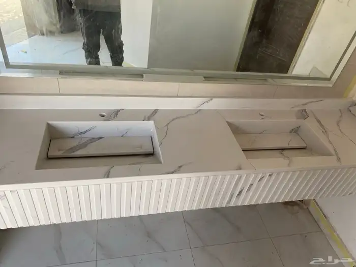 تفاصيل مغاسل رخام حسب الطلب 5