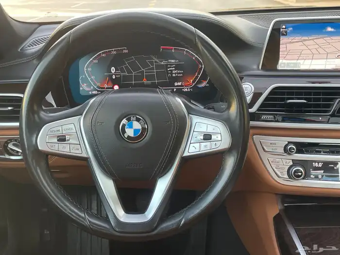BMW 730 خليجي 2020 نظيف جداا 48