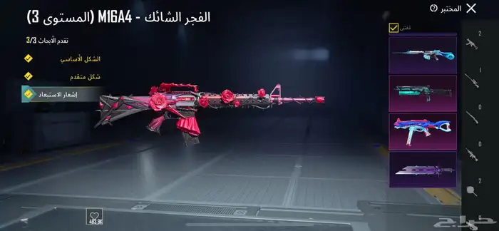 حساب ببجي شبه مميز 13