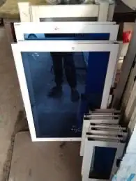 شبابيك المونيم ابواب دبل زجاج 0