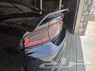 جناح دودج تشارجر رد اي اسود لامع 1