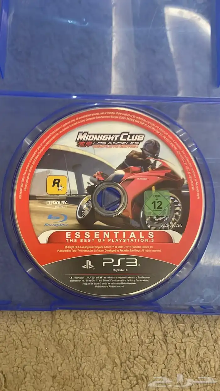 اشرطة سوني 3 فيفا ستريت وتكن وسونك وسباق الليل 0