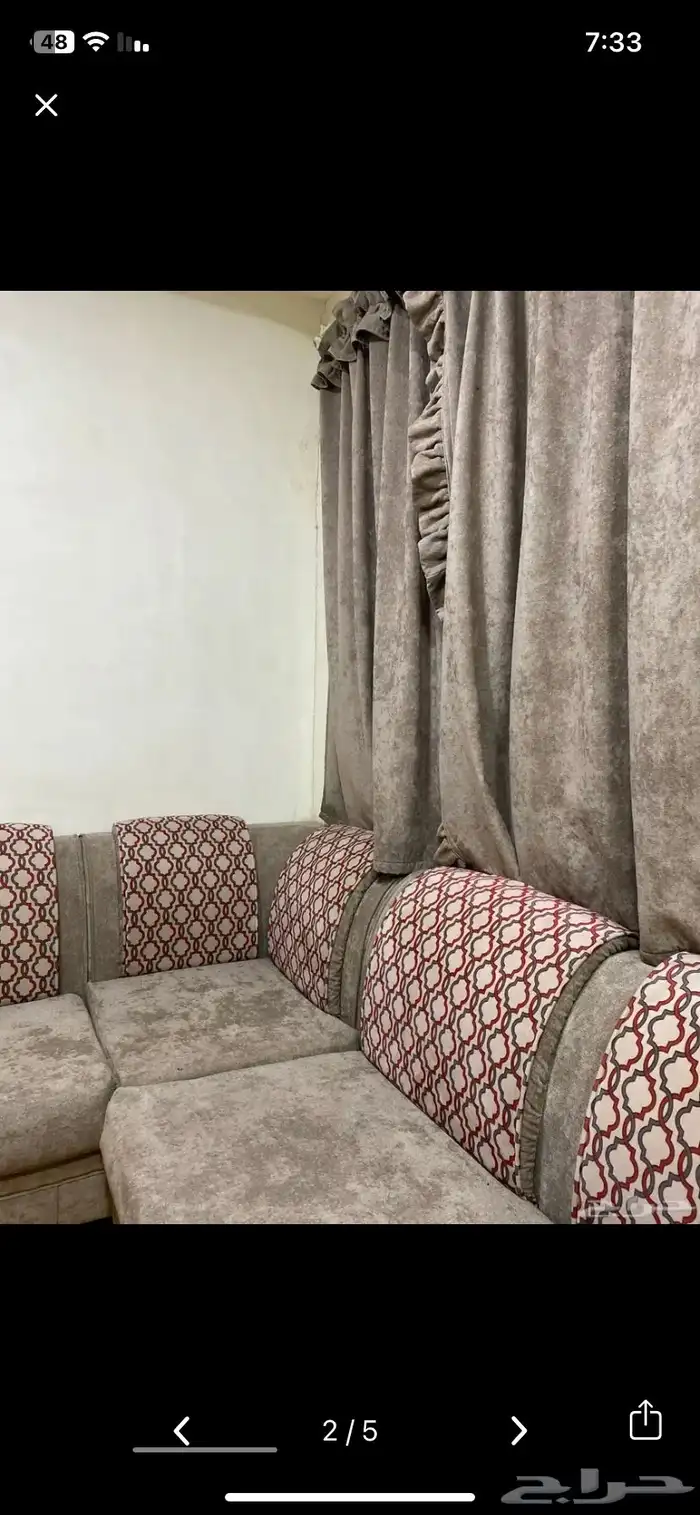كنب مجلس تفصيل جديد ومافيه اي شي 1
