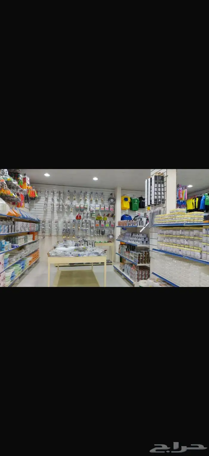 رفوف بقالة حديد وخشب وكاشير 1