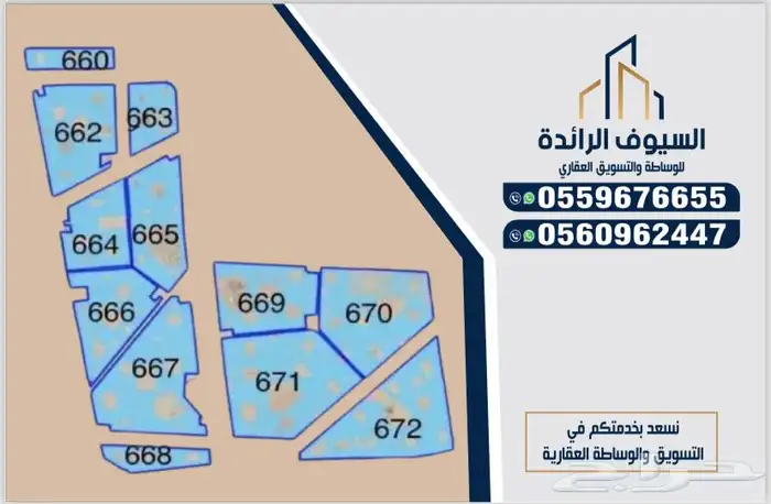 مكتب السيوف الرائده للخدمات العقارية 1