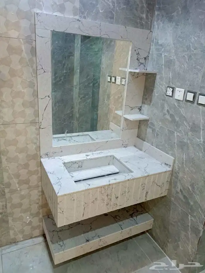 مغاسل رخام صناعي ورخام طبيعي 35