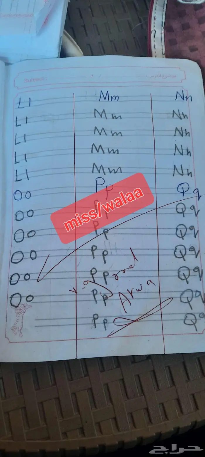 معلمة انجلش تأسيس جولى فونكس وصفوف أوليه 0