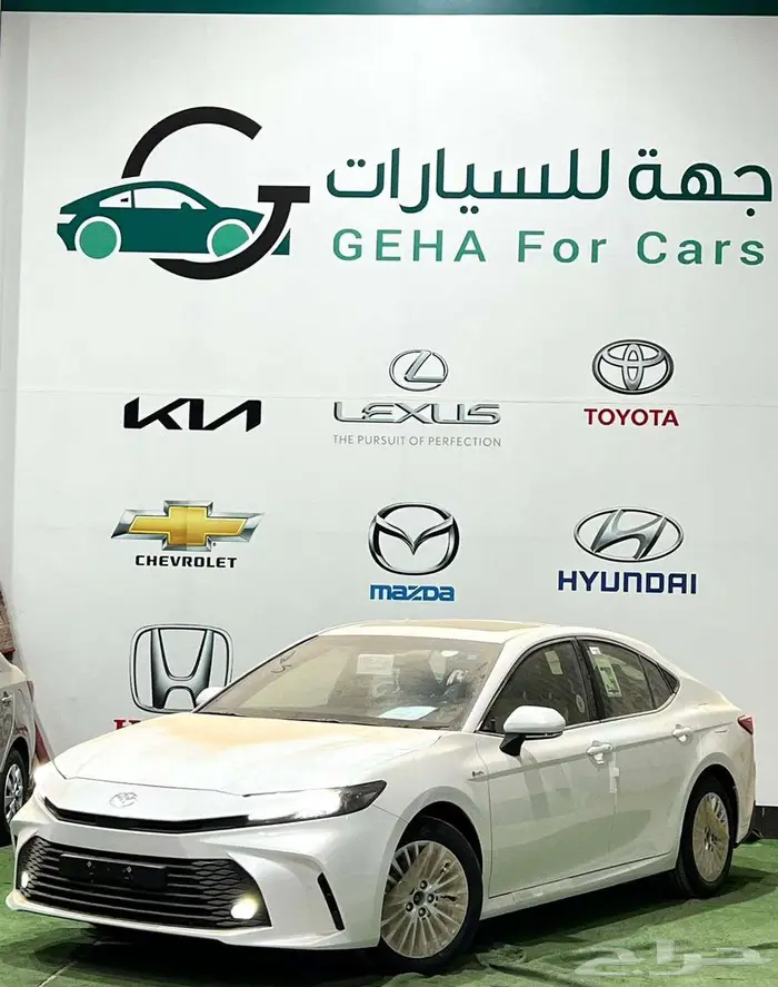 تويوتا كامري E PLUS هايبرد سعودي 2025 اصدار لوحات فوري 0