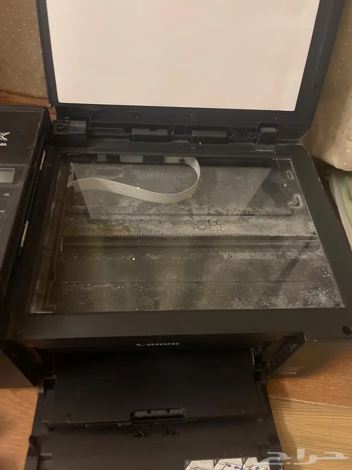 طابعه مكتبيه صغيره كانون نظيفه مافيها اي شي 0