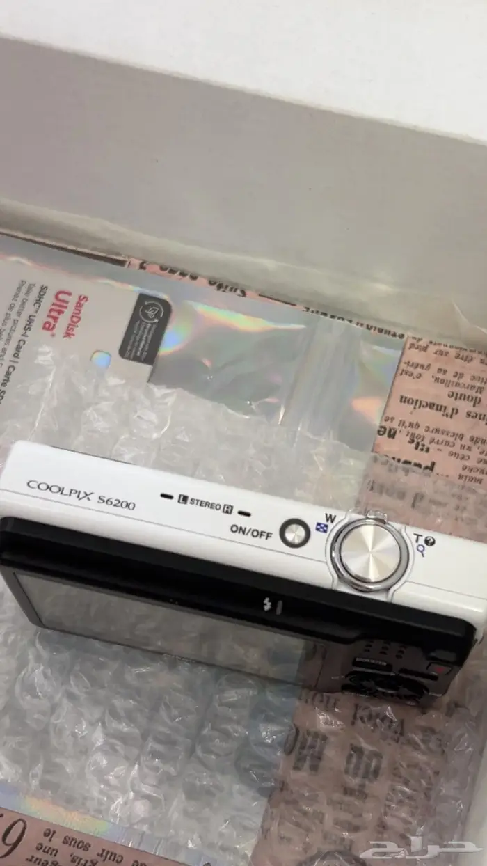 (نفذت)Nikon Coolpix S6200 2