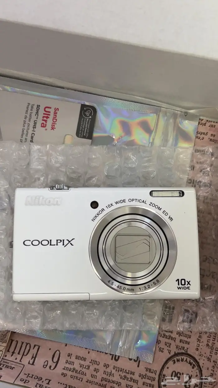 (نفذت)Nikon Coolpix S6200 0