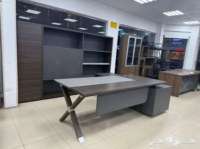 مودرن فخم كبيرة مكتب طقم اداري طاولات اجتماع كرسي كنب فخم 25