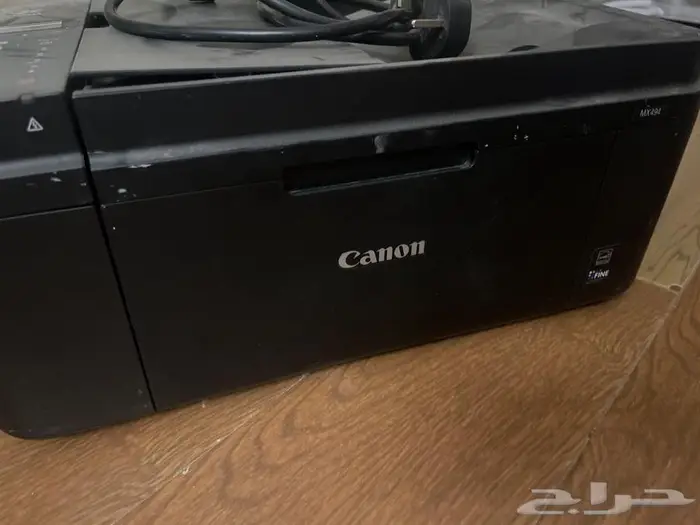 طابعه مكتبيه صغيره كانون نظيفه مافيها اي شي 3