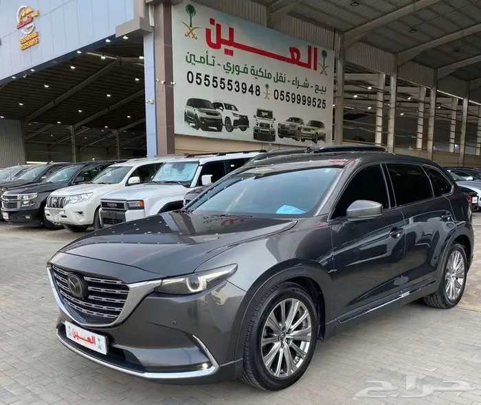 مازدا CX-9 سقنتشر موديل 2021 عداد 109الف كم 0