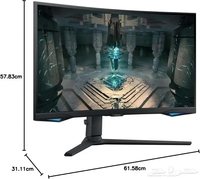 شاشة سامسونج سمارت و العاب 27 انش 2K Samsung smart gaming 2