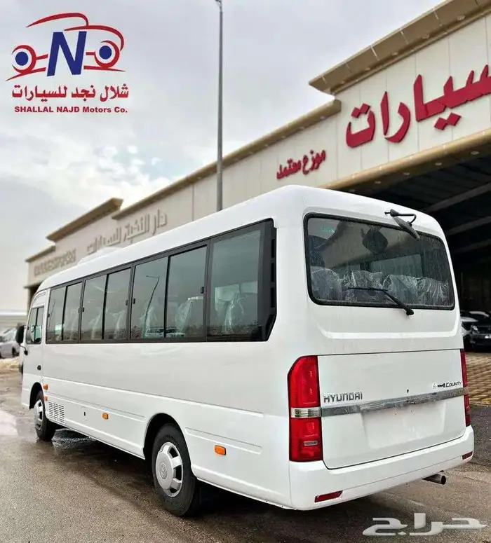 باص كاونتي 26 راكب او 23 ديزل - كاش او اقساط 2