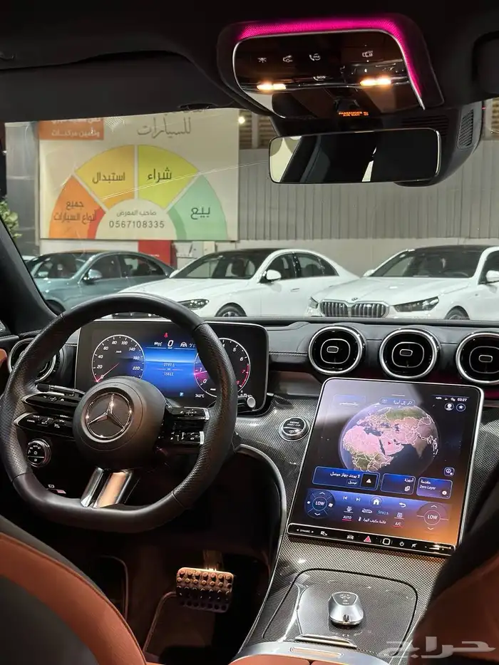 مرسيدس C300 AMG 2024 فل كامل . رصد الفخامة 31