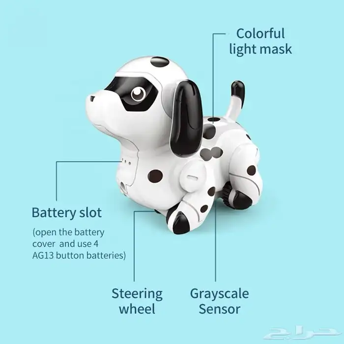 لعبة روبوت بتصميم كلب لطيف - لعبه روبوت للأطفال مميز 3