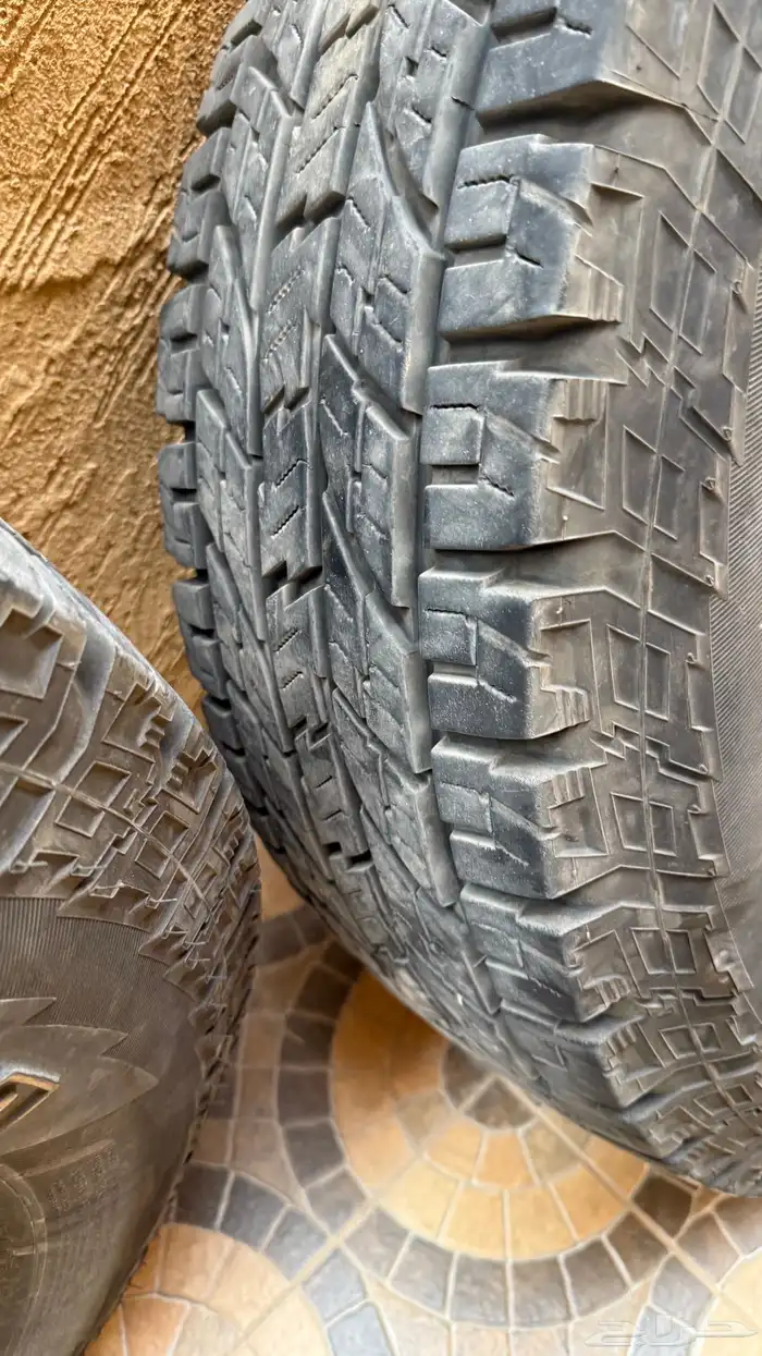 جنوط وكفرات ربع حجري جنط 17 6