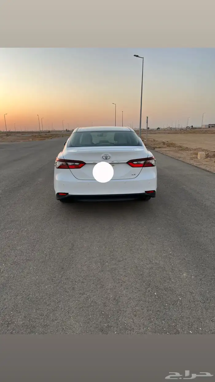 للبيع كامري مديل 2022 شرط 15