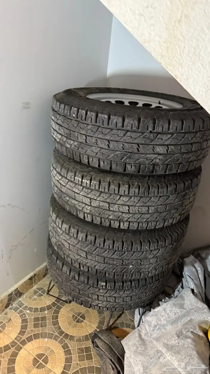 جنوط وكفرات ربع حجري جنط 17 3