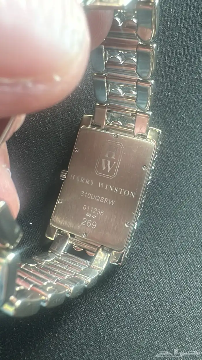 ساعة harry winston ذهب خالص عيار 18 5