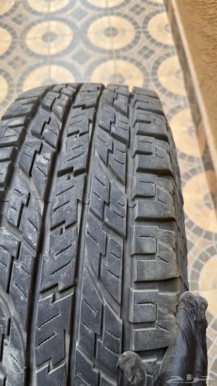 جنوط وكفرات ربع حجري جنط 17 11