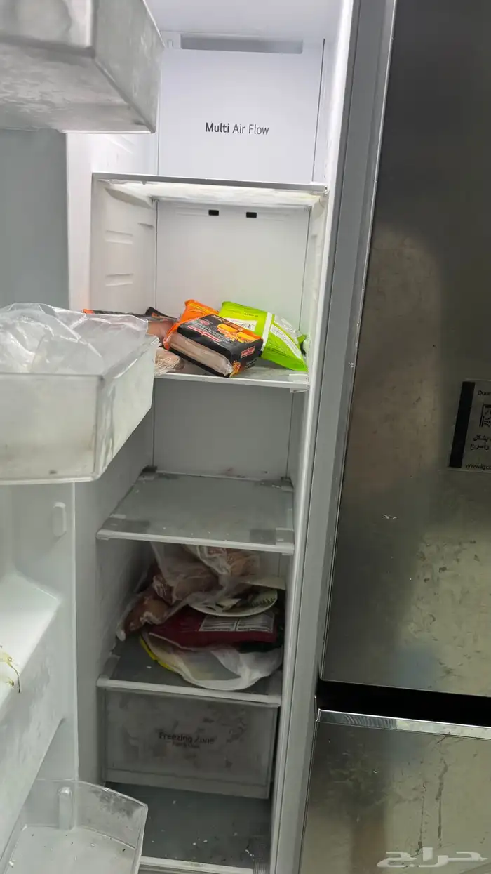 LG 645 Liter Side by Side Refrigerator with Multi Air Flow 1