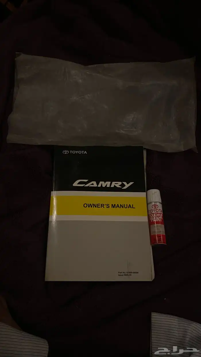 كتيبات كامري 2007 الى 2011 جديد مع قلم بويه ابيض لؤلؤي جديد 4